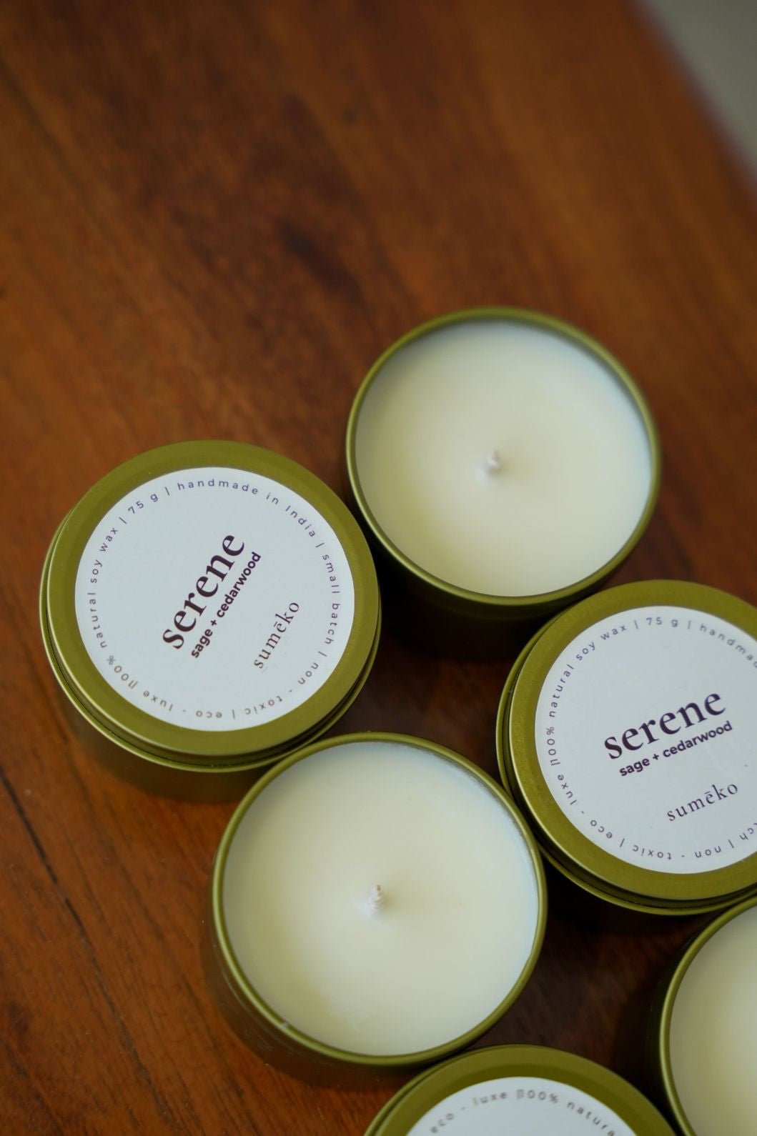 Serene Tin Candle